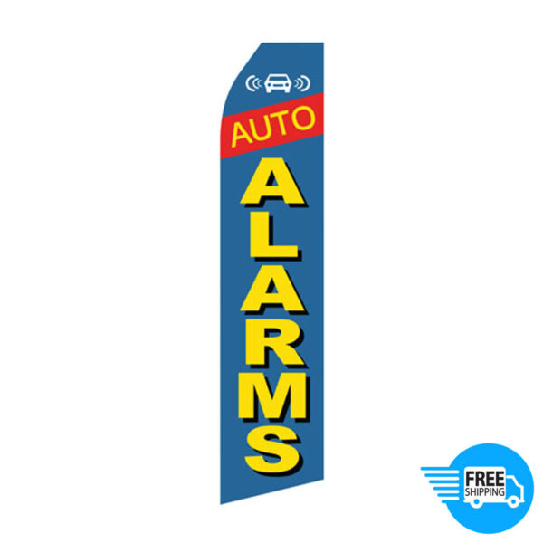 Auto Alarms Econo Stock Flag