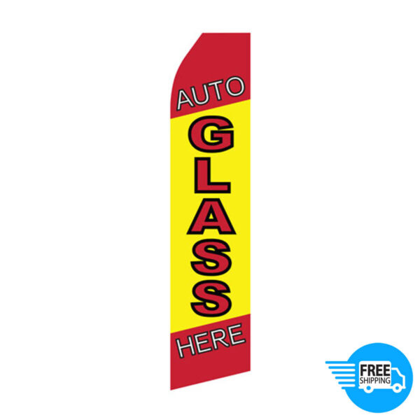 Auto Glass Service Econo Stock Flag