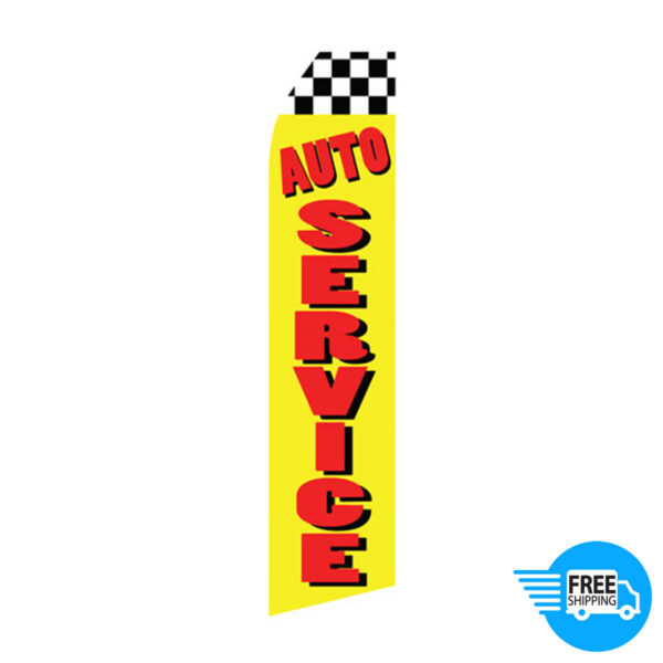 Auto Service Econo Stock Flag
